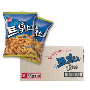 코스모스제과 트위스트, 55g, 30개