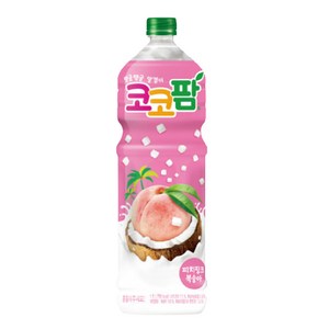 해태htb 코코팜 피치핑크 1.5L 낱개 / 2페트, 2개