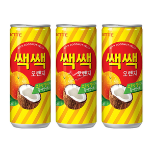 쌕쌕 오렌지 240ml, 15개