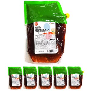 이츠웰 닭강정소스 2kg, 5개