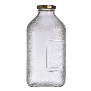 훼미리 쥬스 델몬트 유리병 레트로 유리 물병 물통, 1.5L