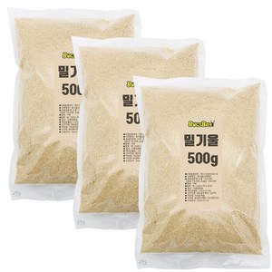 BUGSBAY 밀기울 500g, 3개