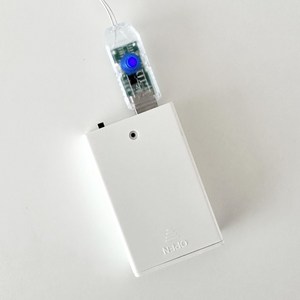 AA건전지 크리스마스 USB 조명 5V 전원공급 배터리 케이스, 1개