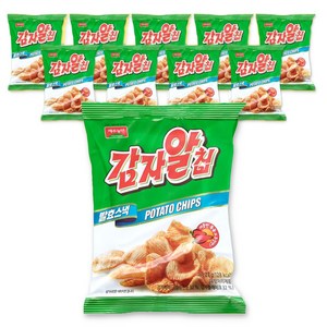 감자알칩, 10개, 24g