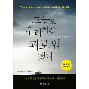 그들도 우리처럼 괴로워 했다:룻 다윗 엘리야 이사야 예레미야 마리아 예수님 바울, 생명의말씀사