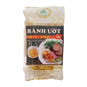 월드푸드 베트남 건면 두이안 라이스 플레이크 BANH UOT, 1개, 400g