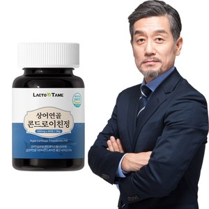 Lactotemi 상어연골 콘드로이친 저분자 콘도로이친 콘드라이친 콘드리친 콘드라이친 식약처 HACCP 인증, 1개, 70g