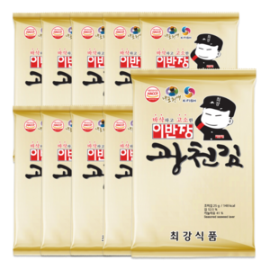 이반장 광천김 재래 조미 전장김, 250g, 1개