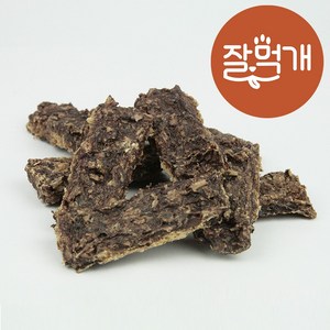 [잘먹개] 국내산 강아지 수제간식 대용량 오리연골뼈 떡갈비 (오리연골뼈 100%), 1개, 300g, 오리연골 떡갈비