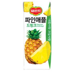 델몬트 드링크 파인애플, 190ml, 48개