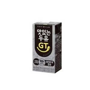 맛있는두유GT 검은콩 깨 칼슘 두유, 190ml, 24개