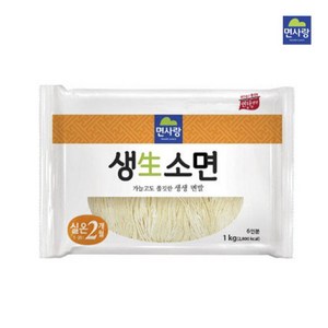 면사랑 생소면 1kg, 6개