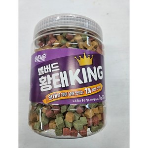 벨버드 황태킹 간식, 혼합맛(황태/블루베리/오리/브로콜리/당근), 1kg, 1개