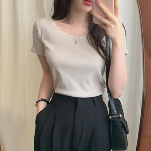 라뷰마켓 반팔ve 일년내내 -3kg 부드러운 면 유넥 반팔티 6colo [기본티/이너티/무지티/여름반팔/봄반팔/가을반팔/겨울반팔/흰티/기본면반팔티]