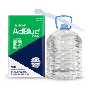 정품정량 금성이엔씨 애드블루 요소수(Ad Blue) 10L 자바라 포함, 1개, 디젤/경유