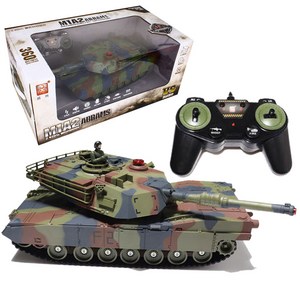 티블루 M1A2 에이브람스 RC탱크, 카키, 1개