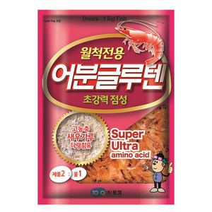 민물 낚시떡밥 대물낚시 전용 초강력 점성 토코 어분 글루텐 덕용 300g, 단품, 단품, 1개