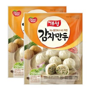 동원 개성 감자만두 1.9kg x 2봉 (지퍼백), 2개