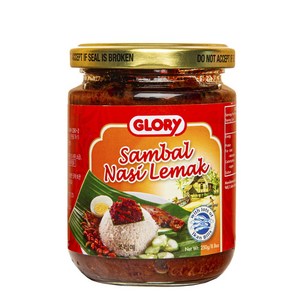 싱가포르 프리미엄 나시르막 삼발소스 250g SAMBAL, 1개