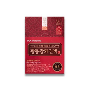 광동쌍화진액 5박스(총 100포), 500g, 5박스