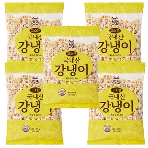 국내산 강냉이 NON-GMO 옛날방식 그대로 고소한 뻥튀기, 5개, 180g