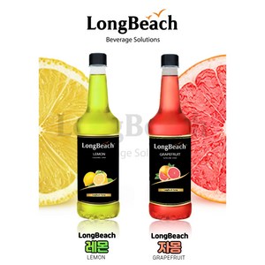 롱비치 시럽 740ml 리큐르 칵테일시럽 자몽, 1개