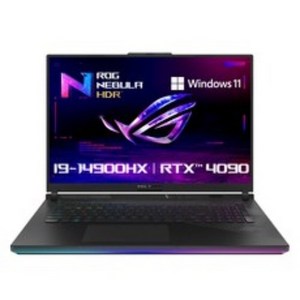 에이수스 2024 ROG 스트릭스 스카 18 코어i9 인텔 14세대 지포스 RTX 4090, Off Black, 2TB, 64GB, WIN11 Home, G834JYR-R6030W