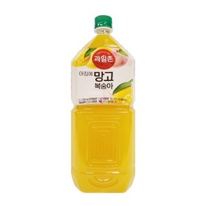 해태 과일촌 아침에 망고복숭아, 3개, 2L