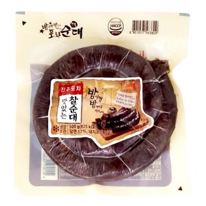 진주 포차순대, 500g, 3개