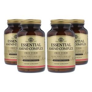 솔가 에센셜 아미노산 컴플렉스 90정 (베지캡슐) Solga Essential Amino complex (90 Vcaps) [4개 SET], 1세트, 360정