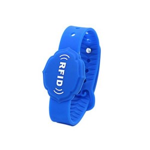 CUID 쓰기 가능 RFID 조절식 손목밴드 실리콘 전자 팔찌 손목 밴드 NFC 스마트 1K S50 13.56Mhz 1 개, 1) 1pcs blue, 1개