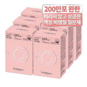 닥터웰퀸즈 알파 임산부 어린이 액상철분, 300ml, 6개