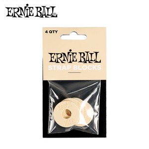 어니볼 스트랩 락 록 블록스 4개입 ERNIEBALL STRAP BLOCKS LOCK 4PK, 1개, P05624