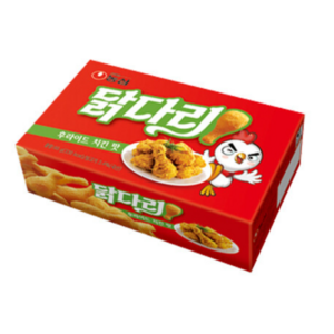 농심닭다리 후라이드 치킨맛, 66g, 9개