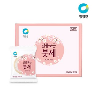 청정원 달콤포근 붓세(벚꽃) 20g(24ea), 24개, 20g