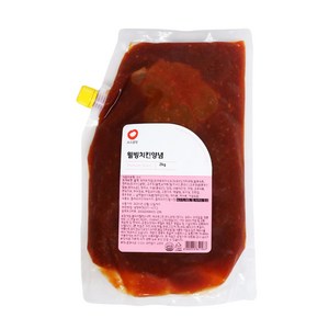 소스공방웰빙치킨양념2kg, 2kg, 1개