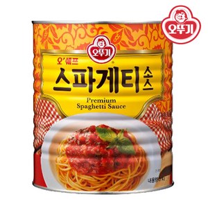 오뚜기 오쉐프 스파게티 소스, 3kg, 4개