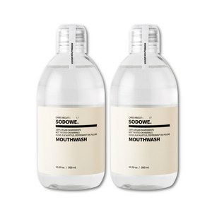 쏘두위가글액(플루오르화나트륨) 500ml x 2개