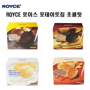 ROYCE Potato Chip Chocolate Oiginal 로이스 포테이토 칩 초콜릿 오리지널 190g 4팩, 4개