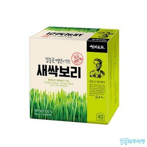 쌍계명차 김동곤 명인 쌍계 새싹보리 40T, 700mg, 40개입, 2개