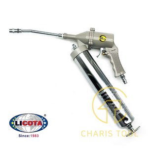 리코타 에어 구리스건 TA-03 그리스건 구리스펌프 총타입 단발형 윤활유 주입기 주입건 grease gun LICOTA 카리스툴, 1개