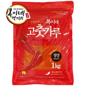 복이네먹거리 중국산 청양고추가루(매운맛) 떡볶이/소스용, 1kg, 2개