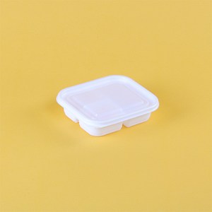 [소량] GP-120-소-3A 3칸 일회용반찬용기, 100개