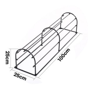 모칸도 베란다 화분걸이대 용 하우스거치대 100x25 (하우스거치대 제품/화분걸이별도), 화이트