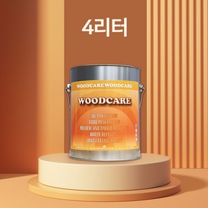 우드케어 오일스테인 woodcae 4리터 도토리색, 10.WC-731(도토리), 1개