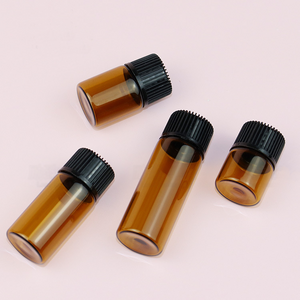 다올마켓 드롭퍼공병 아로마 에센스 오일공병 1ml 2ml 3ml 5ml 갈색 유리공병, 2ml (특가), 1개