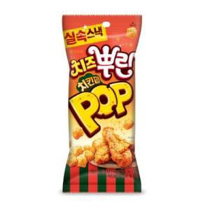 오리온 치즈뿌린 치킨팝, 81g, 16개