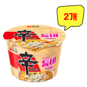 신라면 툼바큰사발면 113g, 2개