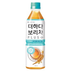 롯데칠성 더하다 보리차 플러스, 500ml, 24개