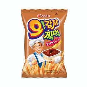 오리온 오감자 딥바베큐 스낵, 75g, 24개